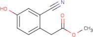 Methyl 2-(2-Cyano-4-hydroxyphenyl)acetate