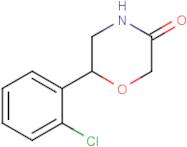 6-(2-Chlorophenyl)morpholin-3-one