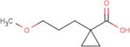 1-(3-Methoxypropyl)cyclopropanecarboxylic acid