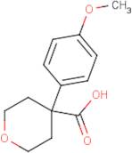 4-(4-Methoxyphenyl)tetrahydropyran-4-carboxylic acid