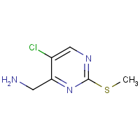 4-(Aminomethyl)-5-chloro-2-(methylthio)pyrimidine