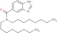 N,N-Dioctylbenzimidazole-5-carboxamide