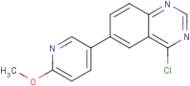 4-Chloro-6-(6-methoxy-3-pyridyl)quinazoline