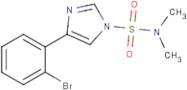 4-(2-Bromophenyl)-N,N-dimethylimidazole-1-sulfonamide