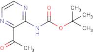 2-Acetyl-3-(Boc-amino)pyrazine