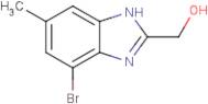 4-Bromo-2-(hydroxymethyl)-6-methylbenzimidazole