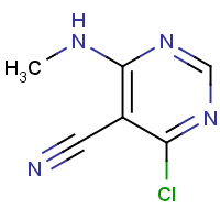 4-Chloro-6-(methylamino)pyrimidine-5-carbonitrile