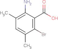 2-Amino-6-bromo-3,5-dimethylbenzoic acid