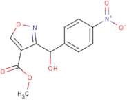 Methyl 3-[Hydroxy(4-nitrophenyl)methyl]isoxazole-4-carboxylate