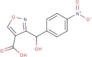 3-[Hydroxy(4-nitrophenyl)methyl]isoxazole-4-carboxylic acid