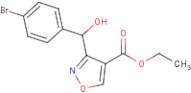 Ethyl 3-[(4-Bromophenyl)(hydroxy)methyl]isoxazole-4-carboxylate