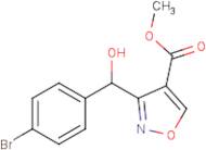 Methyl 3-[(4-Bromophenyl)(hydroxy)methyl]isoxazole-4-carboxylate