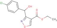 Ethyl 3-[(4-Chlorophenyl)(hydroxy)methyl]isoxazole-4-carboxylate