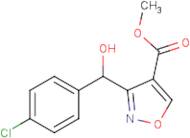 Methyl 3-[(4-Chlorophenyl)(hydroxy)methyl]isoxazole-4-carboxylate