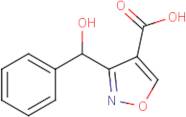 3-[Hydroxy(phenyl)methyl]isoxazole-4-carboxylic acid