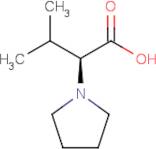 (S)-3-Methyl-2-(1-pyrrolidinyl)butyric acid