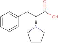 (S)-3-Phenyl-2-(1-pyrrolidinyl)propanoic acid