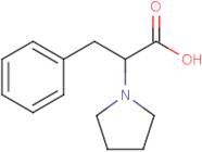 3-Phenyl-2-(1-pyrrolidinyl)propionic acid