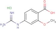 4-Guanidino-2-methoxybenzoic acid hydrochloride