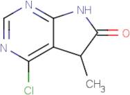 4-Chloro-5-methyl-5H-pyrrolo[2,3-d]pyrimidin-6(7H)-one