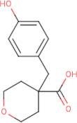 4-(4-Hydroxybenzyl)tetrahydropyran-4-carboxylic acid