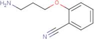 2-(3-Aminopropoxy)benzonitrile