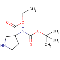 Ethyl 3-(Boc-amino)pyrrolidine-3-carboxylate