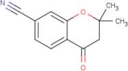 2,2-Dimethyl-4-oxochroman-7-carbonitrile