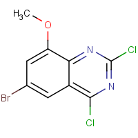 6-Bromo-2,4-dichloro-8-methoxyquinazoline