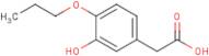 3-Hydroxy-4-propoxyphenylacetic acid