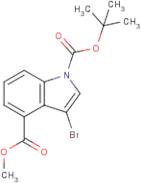 Methyl 1-Boc-3-bromoindole-4-carboxylate