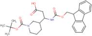 3-(Fmoc-amino)-3-(1-Boc-3-piperidyl)propanoic acid