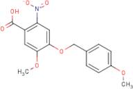 5-Methoxy-4-[(4-methoxybenzyl)oxy]-2-nitrobenzoic acid