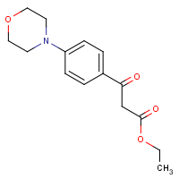 Ethyl 3-(4-morpholinophenyl)-3-oxopropanoate