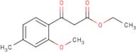 Ethyl 3-(2-methoxy-4-methylphenyl)-3-oxopropanoate