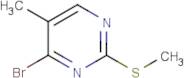 4-Bromo-5-methyl-2-(methylthio)pyrimidine