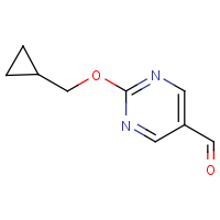 2-(Cyclopropylmethoxy)pyrimidine-5-carbaldehyde