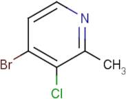 4-Bromo-3-chloro-2-methylpyridine