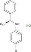 4-Bromo-N-[(1S)-1-phenylethyl]aniline hydrochloride