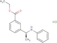 Ethyl 3-[(1S)-1-anilinoethyl]benzoate hydrochloride