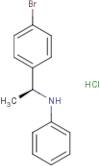 N-[(1S)-1-(4-Bromophenyl)ethyl]aniline hydrochloride