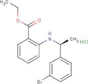 Ethyl 2-[[(1S)-1-(3-bromophenyl)ethyl]amino]benzoate hydrochloride