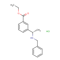 Ethyl 3-[(1S)-1-(benzylamino)ethyl]benzoate hydrochloride