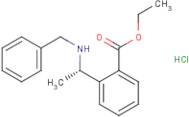 Ethyl 2-[(1S)-1-(benzylamino)ethyl]benzoate hydrochloride