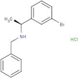 (1S)-N-Benzyl-1-(3-bromophenyl)ethanamine hydrochloride