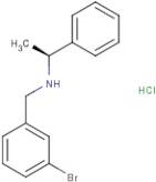 (1S)-N-[(3-Bromophenyl)methyl]-1-phenyl-ethanamine hydrochloride