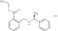 Ethyl 2-[[[(1S)-1-phenylethyl]amino]methyl]benzoate hydrochloride