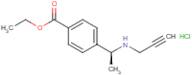 Ethyl 4-[(1S)-1-(prop-2-ynylamino)ethyl]benzoate hydrochloride