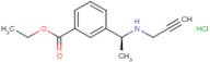 Ethyl 3-[(1S)-1-(prop-2-ynylamino)ethyl]benzoate hydrochloride