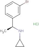 N-[(1S)-1-(3-Bromophenyl)ethyl]cyclopropanamine hydrochloride